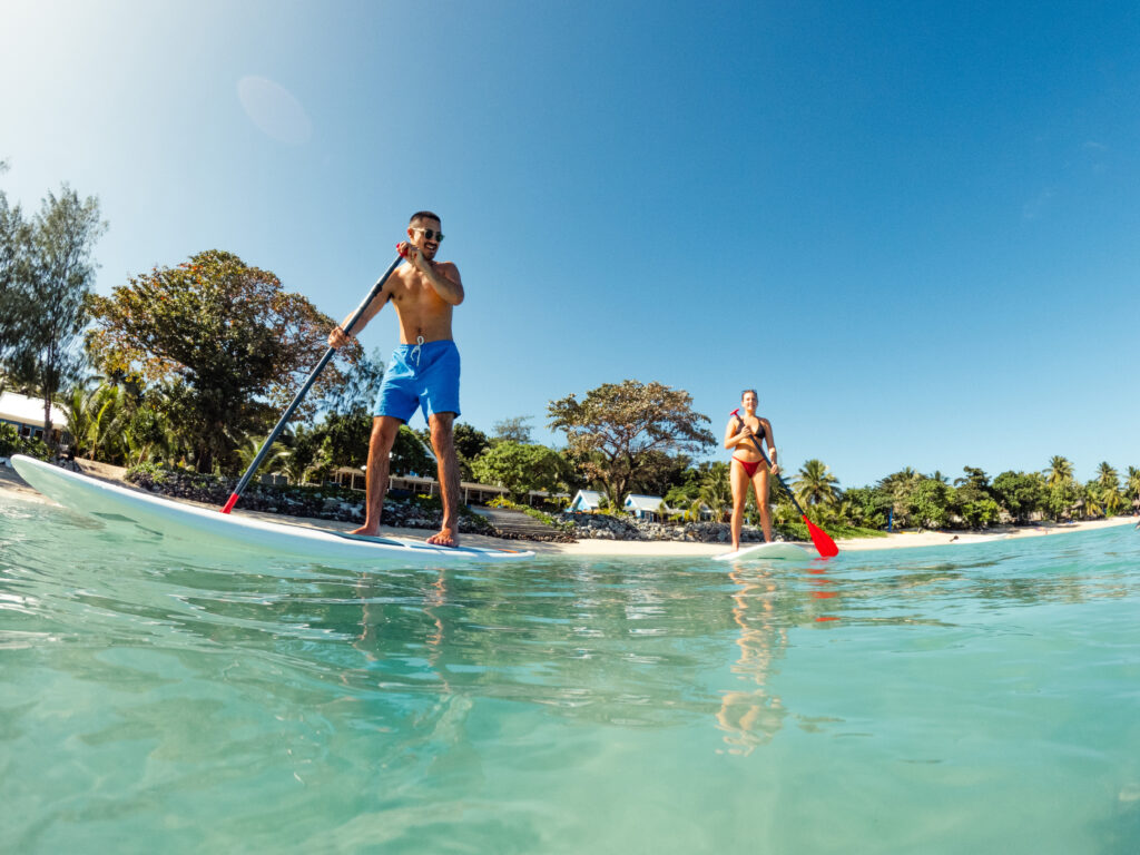 Paddleboarding Blue Lagoon