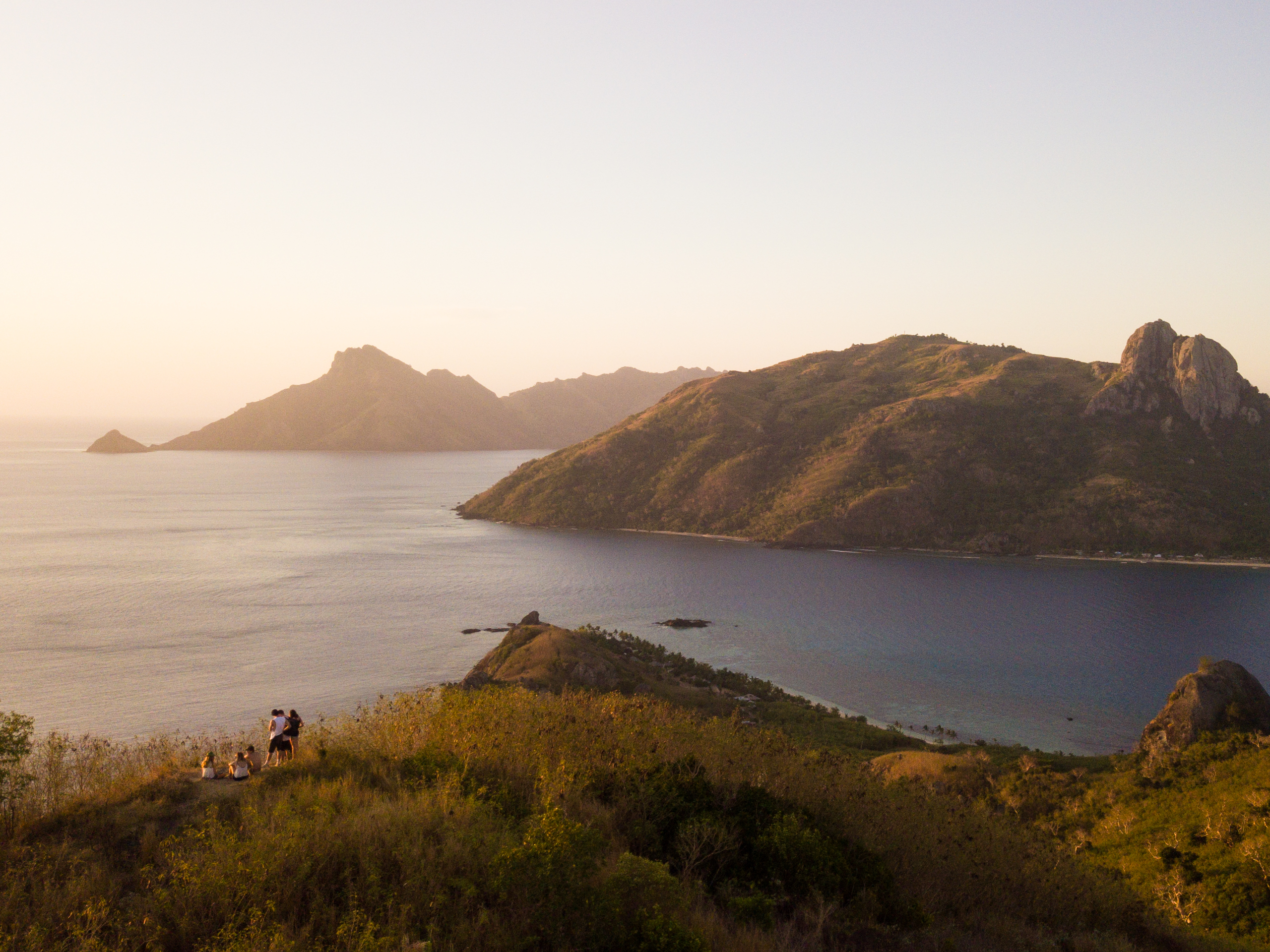 Barefoot Kuata Island Resort - summit hike