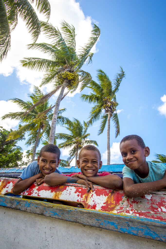 Local Fijian kids