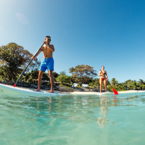 Paddleboarding Blue Lagoon